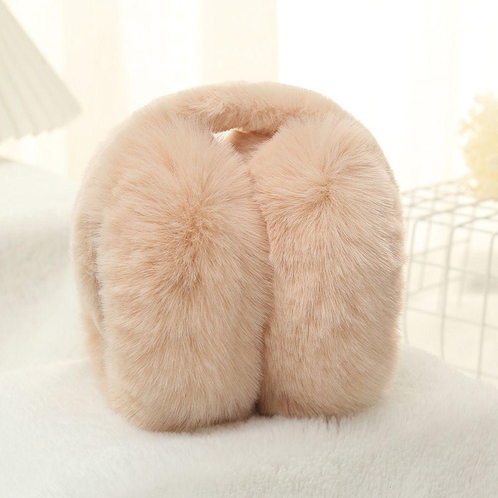1 Chụp Tai Phủ Lông Mềm Mại Giữ Ấm Bảo Vệ Tai