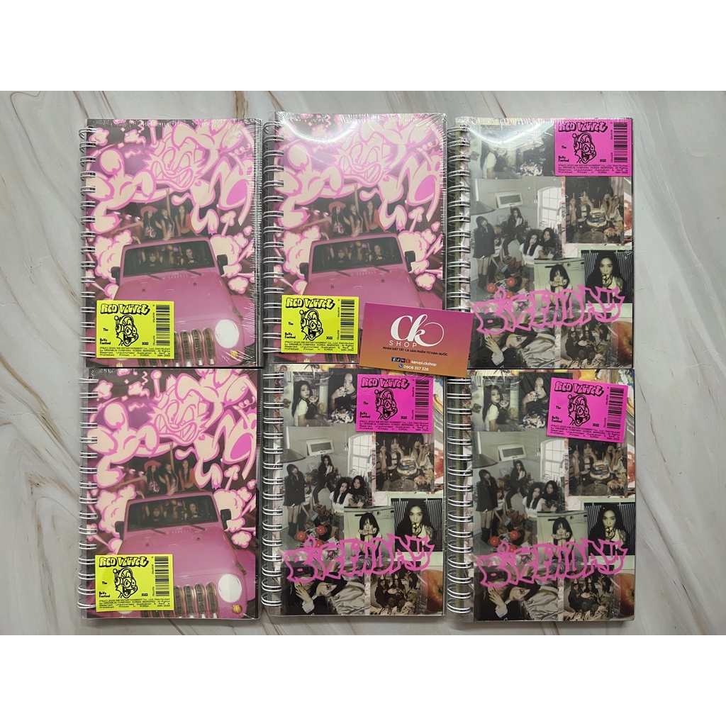 Bộ ảnh Red Velvet - Birthday có sẵn