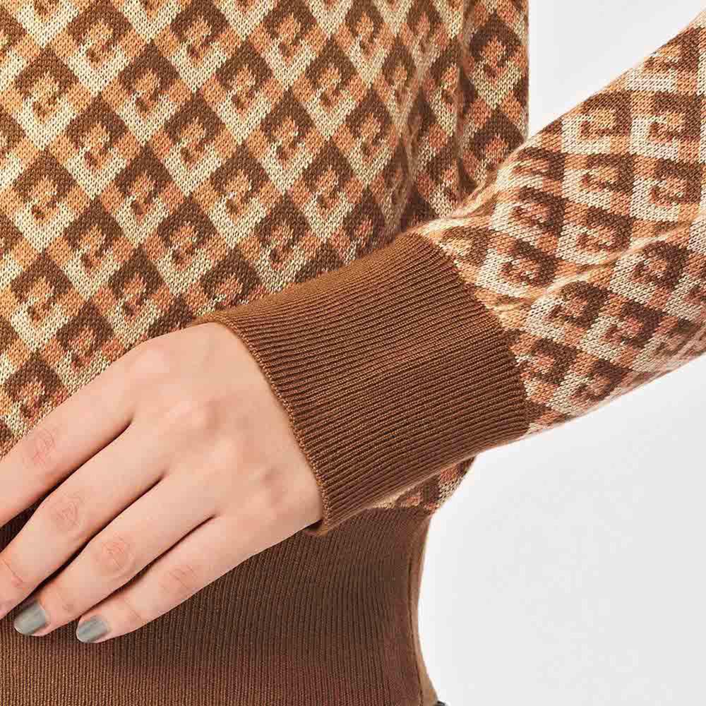 Áo Len Cardigan GU Jacquard - GU Nhật Chính Hãng - 343507