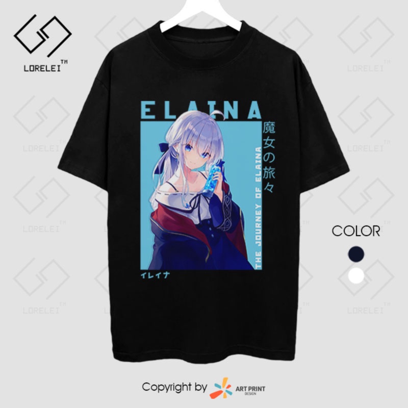 Áo thun Wandering Witch: The Journey of Elaina Collections  ngắn tay
