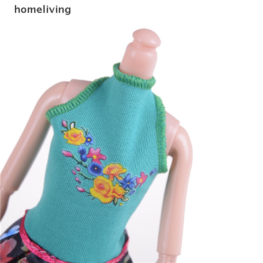 Set 5 Bộ Quần Áo Thời Trang Cho Búp Bê