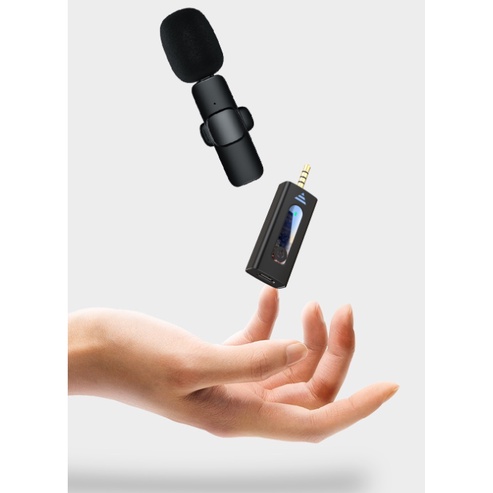 Micro thu âm không dây K35  - K91 - K93  lọc ồn thông minh