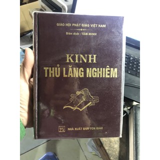 Sách - Kinh Thủ Lăng Nghiêm ( Bìa Da )
