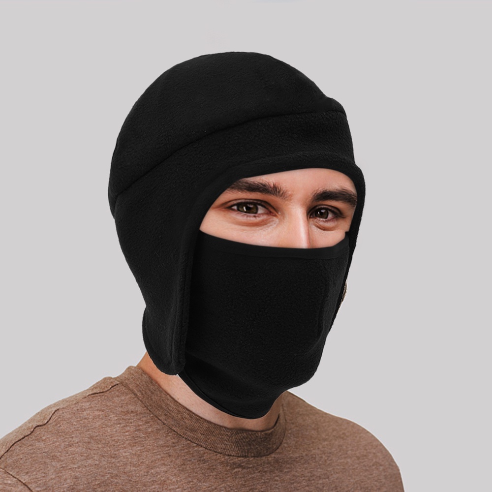 Mũ Trùm Mặt Nạ Lót Mũ Bảo Hiểm Che Phủ Cổ Chống Gió Khi Lái Xe Máy Vào Mùa Đông