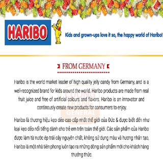 Kẹo Dẻo Haribo Goldbears 80g