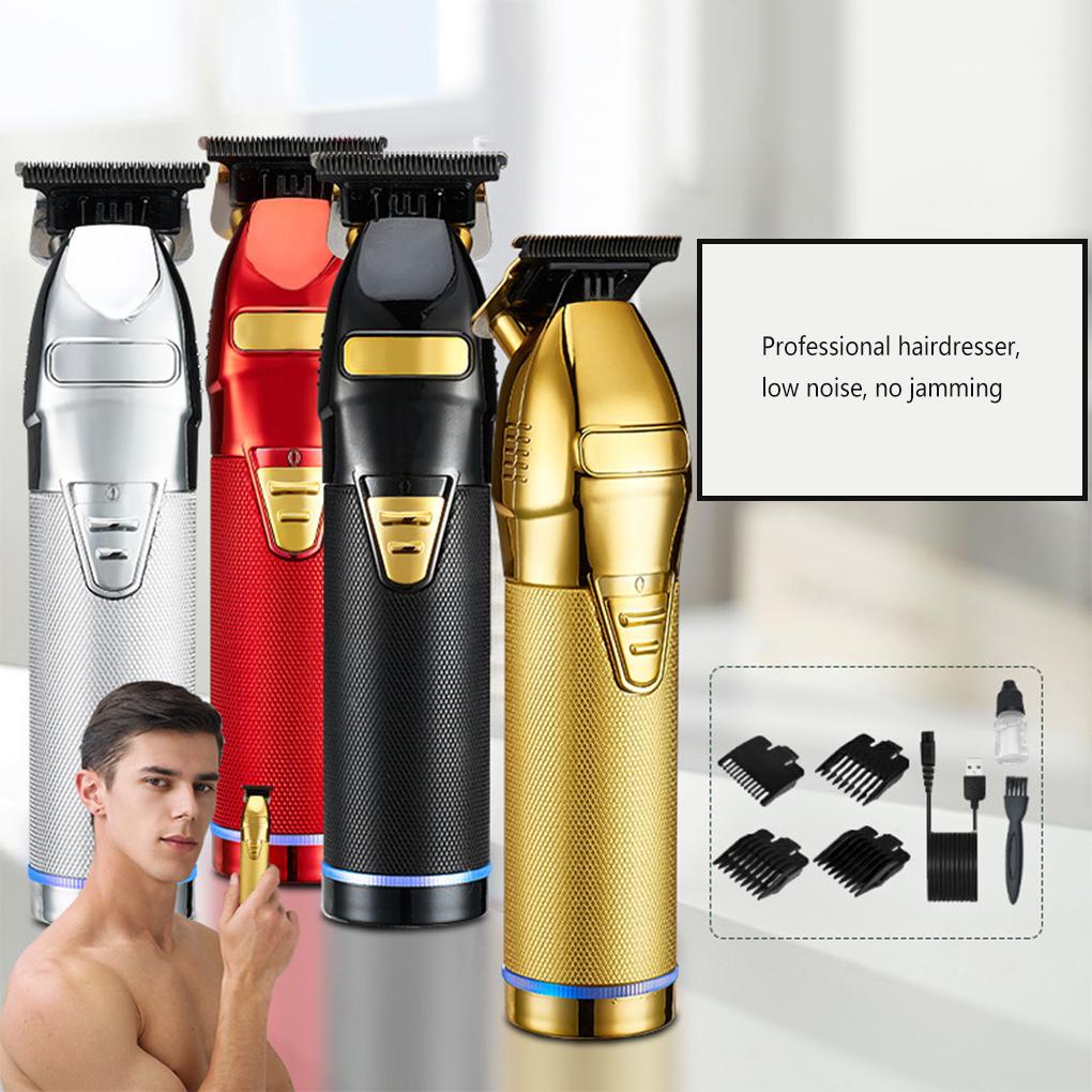 Tông Đơ Cắt Tóc Bằng Điện Sạc USB Thiết Kế Nhỏ Gọn Tiện Lợi Cho Nam