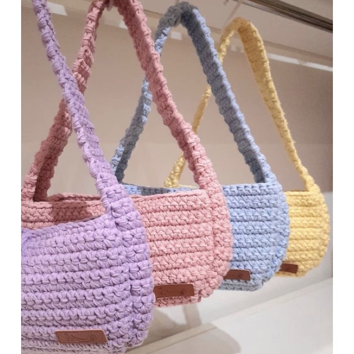 TÚI XÁCH KẸP NÁCH ĐAN LEN