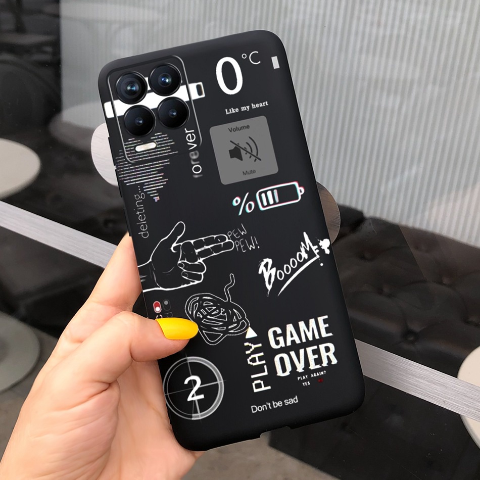 Ốp Điện Thoại TPU Dẻo Họa Tiết Hoạt Hình Dễ Thương Cho Realme 8 Pro 8Pro 4G Realme8 5G RMX3241 RMX3085 RMX3081