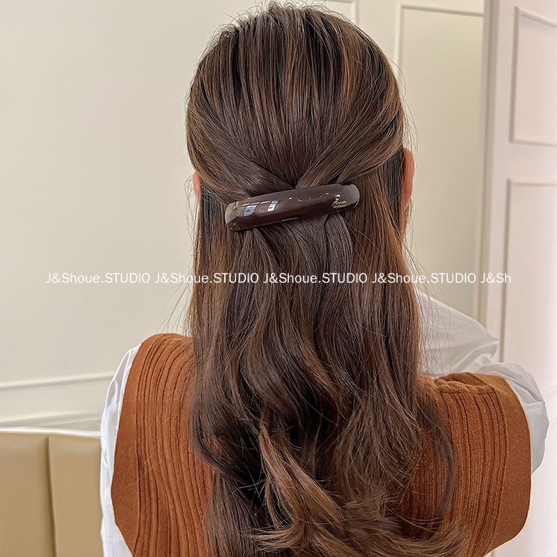 Kẹp Tóc Lò Xo Màu Sắc Tươi Sáng Phong Cách Hàn Quốc KF508