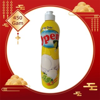 Nước rửa chén hương chanh OPEN đậm đặc gấp 3 lần - Hồng Cẩm Mart