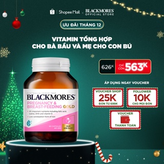 Vitamin Tổng Hợp Cho Bà Bầu và Mẹ Cho Con Bú Blackmores Pregnancy & Breast