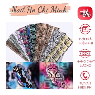 [GIÁ TÔT] Foil Dán Trang Trí Móng Nail - Set 10 Cuộn 4*100cm
