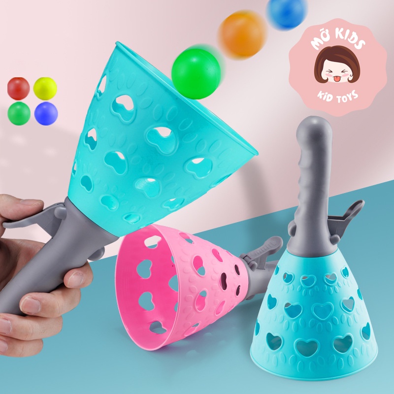 Đồ chơi bắn hứng bóng cho bé giúp trẻ em vận động phát triển thể chất sáng tạo thông minh MOKIDTO