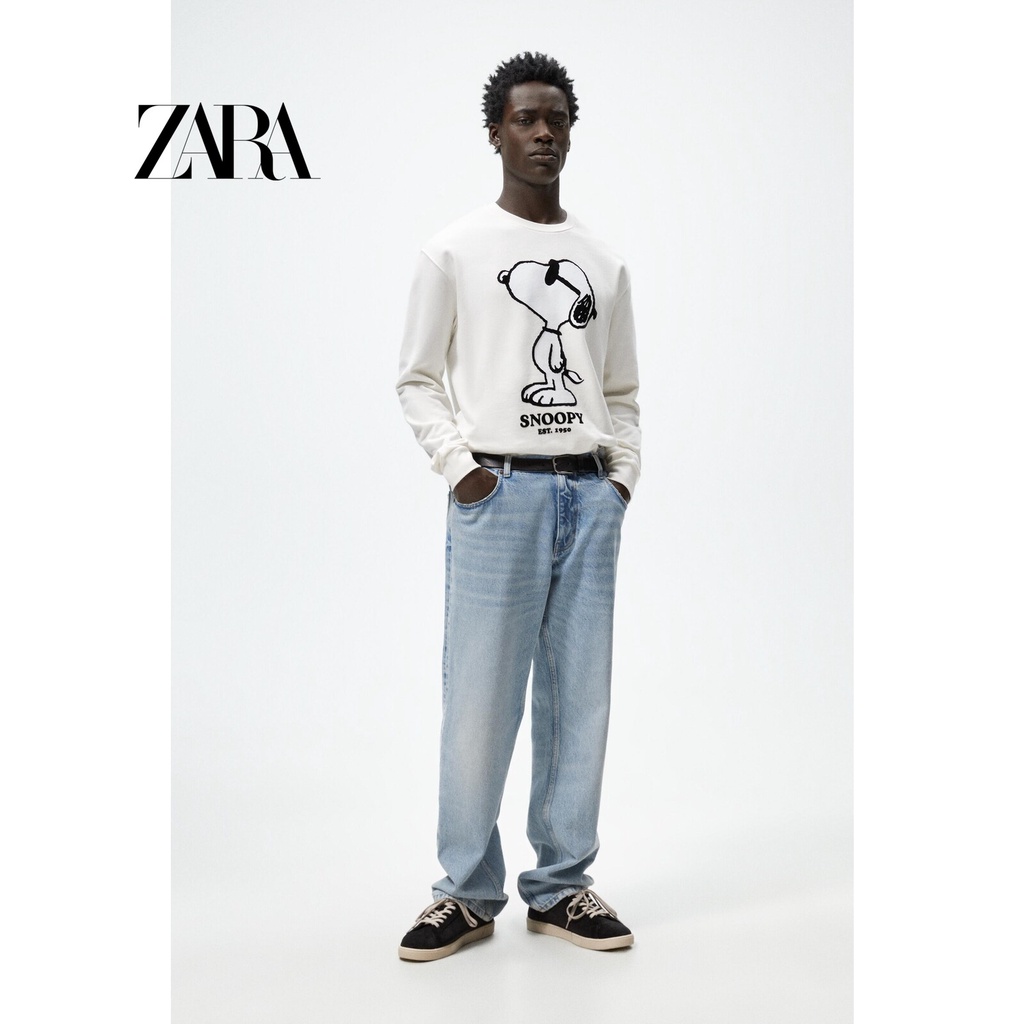 Zara Áo hoodie In Họa Tiết Cá Tính Trẻ Trung Cho Nam Nữ