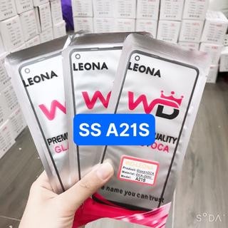 Kính samsung a21s, kính ép màn hình có keo oca, kính ép liền keo sam sung a217 giá rẻ