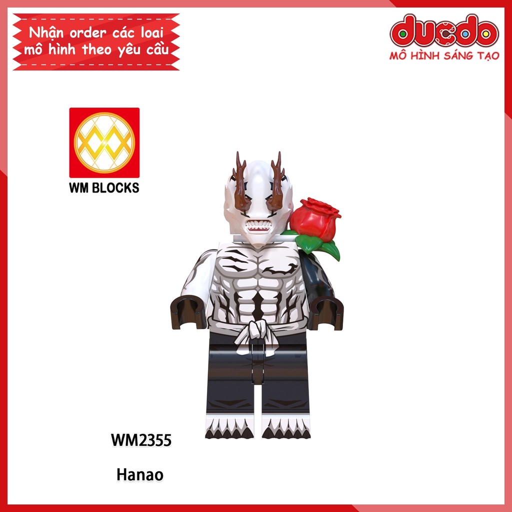 Minifigures nhân vật Anime Chú Thuật Hồi Chiến Jujutsu Kaisen - Đồ chơi Lắp ghép Xếp hình Mini Mô hình WM WM6139