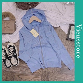 Áo khoác nữ chất len gân hàng nhập siêu mịn đẹp VIENS STORE