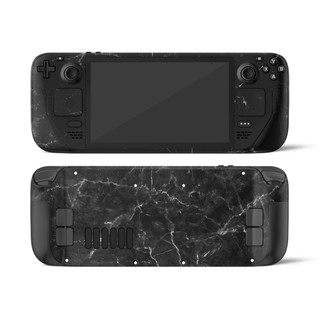 Skin dán Steam Deck mẫu Black Marble