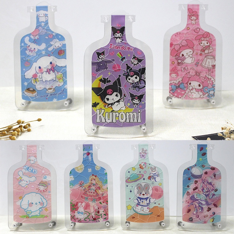 Sanrio Đồ Chơi Bình Sữa Kuromi Diy Để Bàn Quà Tặng Giáng Sinh Lotso Năm Mới Cho Bé Đồ Chơi Cho Bé Xếp Hình Mymelody Đồ Chơi Giáo Dục Cho Bé Xếp Hình Kuromi