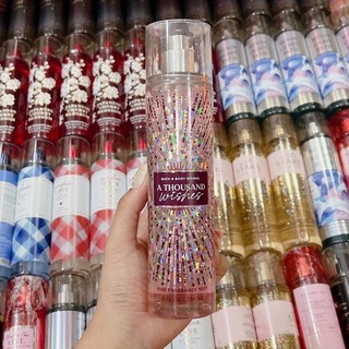 Xịt toàn thân bath & body works a thousand wishes mist 236ml