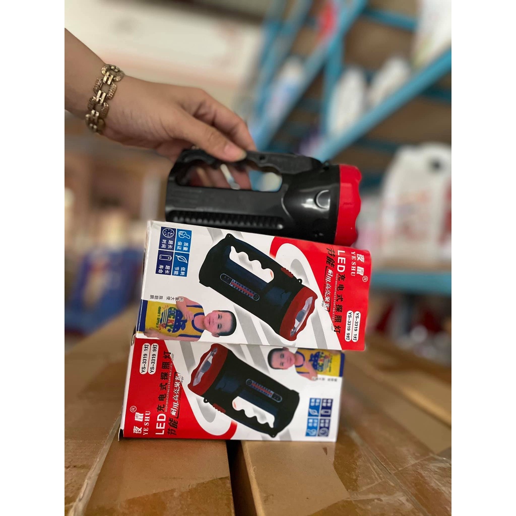 ĐÈN PIN CẦM TAY SIÊU SÁNG 2IN1