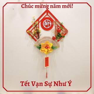 Vòng treo trang trí tết 2023 - tết vạn sự như ý