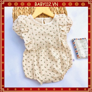 Bodysuit cho bé gái sơ sinh 6 tháng đến 2 tuổi BABY112.VN kiểu hàn quốc