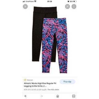 Set quần legging cho bé gái xuất dư