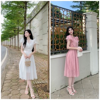 Đầm maxi tay cánh tiên đi biển ,đi tiệc phong cách nàng thơ