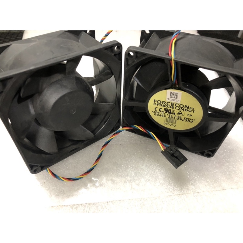 Fan 8cm FORCECON 12V 0.8A 3,8cm đã test kĩ, chạy tốt