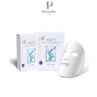 Mặt Nạ Cấp Ẩm Trắng Da Amore Pacific Cellabu Aqua Triple Plus Ampoule Mask
