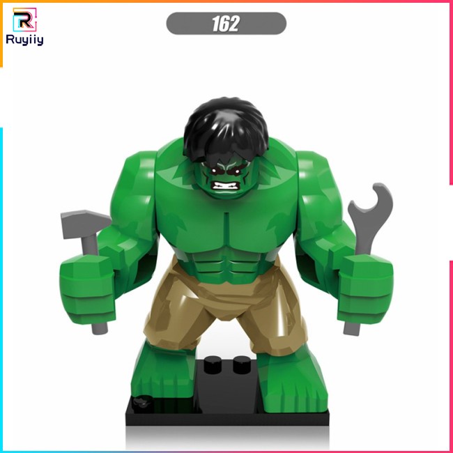 Mô Hình Lắp Ráp Biệt Đội Siêu Anh Hùng Marvel Hulk Bruce Cỡ Lớn RU3