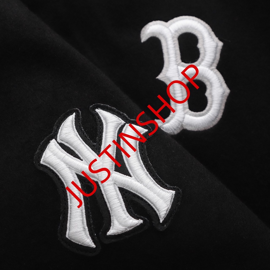 Áo Khoác Bomber MLB NY, Áo Khoác Varsity nam nữ unisex - JUSTINSHOP