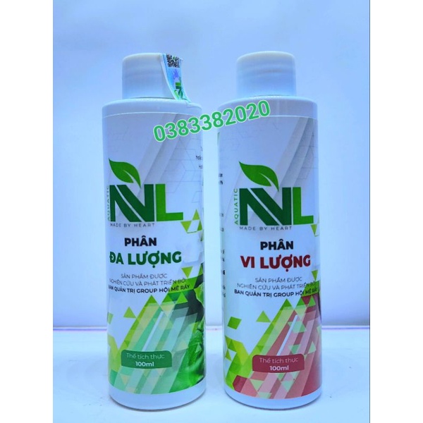 Phân nước NVL size 100ml