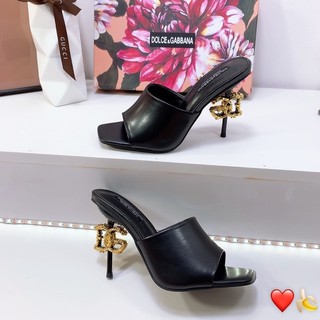 Guốc d&g gót cách điệu super fullbox