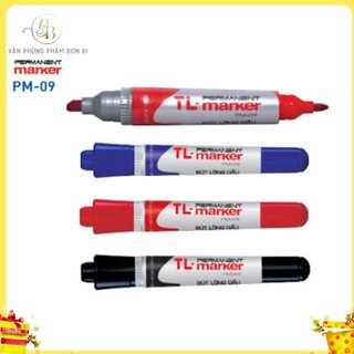 Bút lông dầu lớn PM09, BÚT CHẾT KO XÓA ĐƯỢC, BÚT GHI TRÊN THÙNG GIẤY CARTON