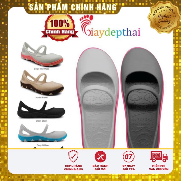Giày nhựa nữ Đất nước xinh đẹp Thái Lan Monobo Tammy đế con tim đi mưa