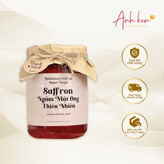 Saffron ngâm mật ong rừng ⚡ CHẤT LƯỢNG CAO ⚡ Nhụy hoa nghệ tây hỗ trợ sức khoẻ, làm đẹp da hiệu quả