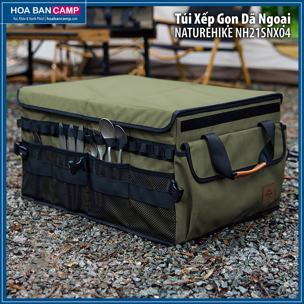 Túi Xếp Gọn Dã Ngoại NatureHike NH21SNX04 | 60L