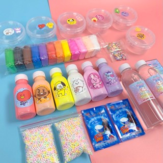  Bộ Kit Làm Slime BT 40 Món Cao Cấp - Nguyên Liệu đầy đủ làm Slime Bơ,Slime Mây,Slime Basic 
