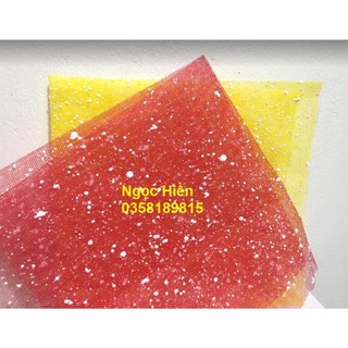 Giấy lưới tuyết gói hoa 50cm x 50cm
