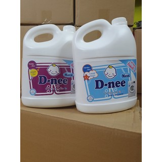 Nước giặt xả Dnee can 3600ml