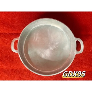 Chảo gang đúc đáy bằng loại lớn dầy