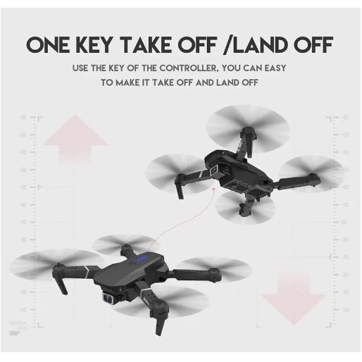 Flycam điều khiển từ xa tích hợp Camera kép 4K Ultra HD ☘️ FREESHIP ☘️