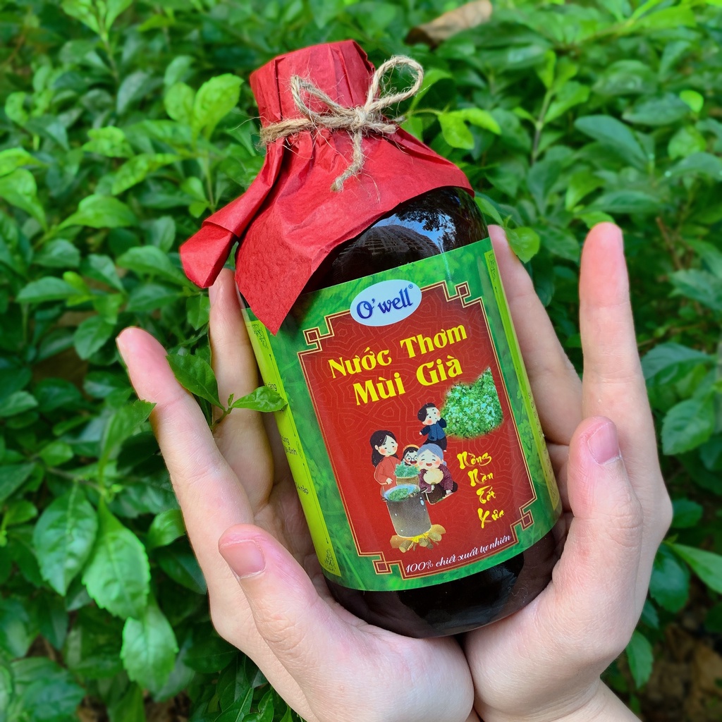 Nước thơm mùi già, để xông hơi, tắm, làm sách da, xà phòng Sinh Dược Tự Nhiên 500 ml