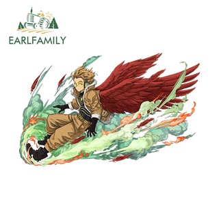  Đề Can Dán Cửa Sổ Xe Hơi Họa Tiết Anime My Hero Academia Hawks Skill 13cm Cá Tính 