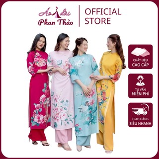 Áo dài nữ cách tân trẻ đẹp siêu xinh mẫu mới nhất