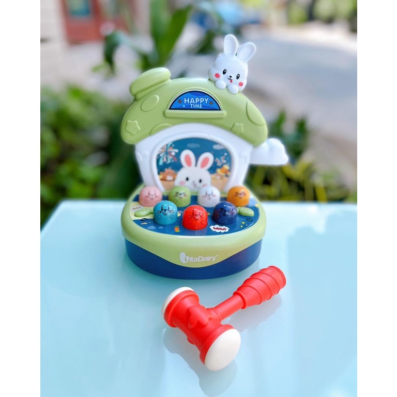 Đồ chơi đập chuột mini có nhạc cho bé