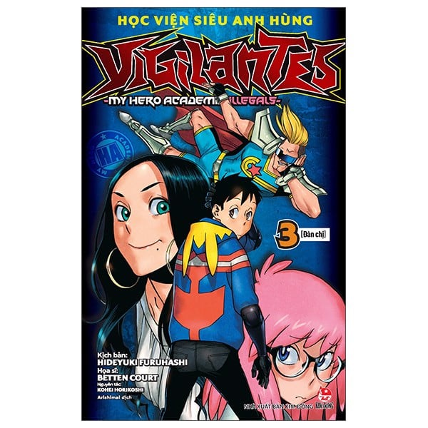 Sách -  Học Viện Siêu Anh Hùng Vigilantes - My Hero Academia Illegals - Tập 3 - 8935244876857