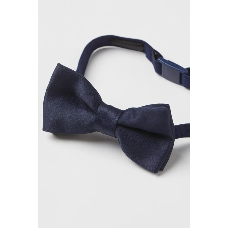 Áo somi trắng nơ caro đỏ nơ HM H&M_hàng chính hãng UK US